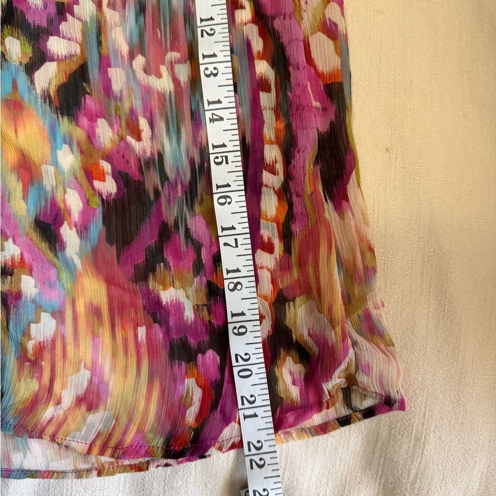 Zara Sheer Ruffle Blouse XS - Picture 6 of 6